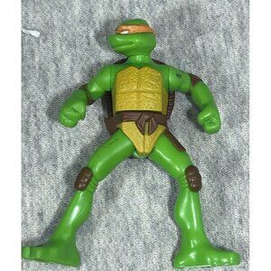 2007 TMNT Teenage Mutant Ninja Turtles McDonalds Michelangelo Action Figure Toy